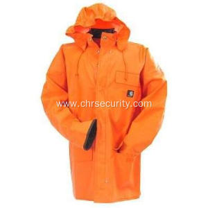 Men's Orange Surrey Waterproof Rain Coat